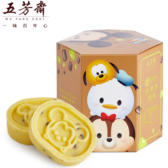 五芳斋绿豆糕卡通礼盒巧克力味 五芳斋绿豆糕卡通礼盒巧克力味
